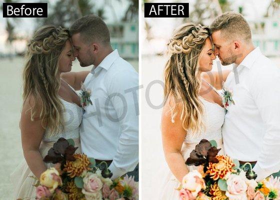 Wedding Image Editing Services