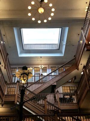 Lobby of the Sycamore Square building