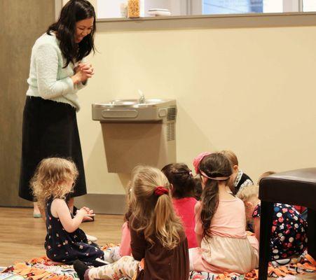 Preschool Sunday School class