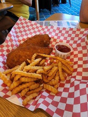 Chicken Strips and Fries