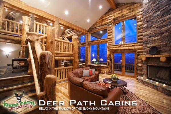 Offering 1-8 Bedroom Cabins in the Smoky Mountains of Tennessee