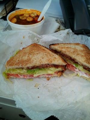 BLT & soup combo