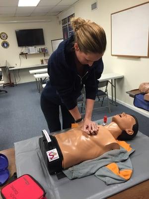 CPR/FIRST AID/AED TRAINING