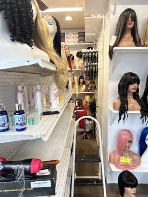 Cosmetics and hair bundles human hair