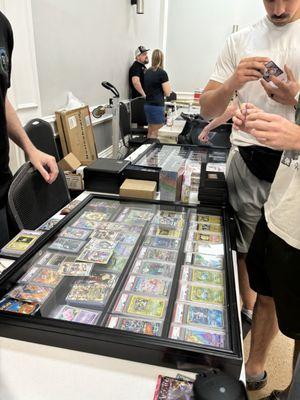 Sports and Pokemon cards show.