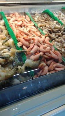 Do you see the size of these shrimp? Atlantic Seafood