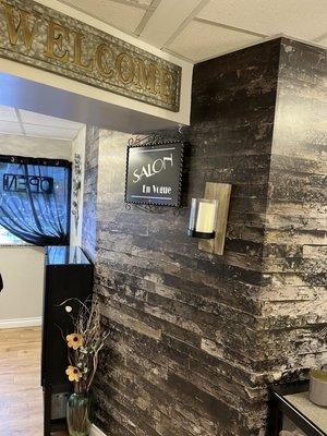 I currently work at two locations, and this is my Salon Suite that's located inside Salon En Vogue Suites.