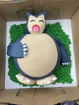 Snorlax Cake!