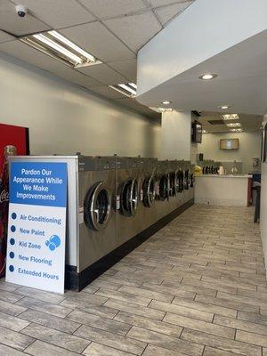 Washers Cleaned and Sanitized after each wash!