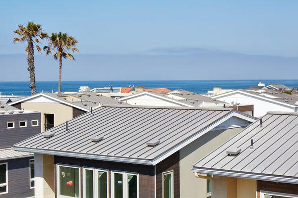 Standing Seam Metal Roof & Econo-Vents