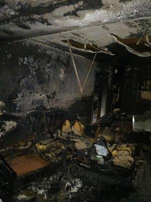 Fire damage restoration is no problem for SERVPRO of Danbury/ Ridgefield!