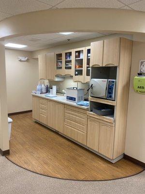 Spacious  and organized dental office in Quincy, MA