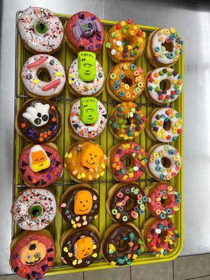 Rose Donuts have fancy designs for halloween costumes..please come and ask more details..place an orders or create your own custom..