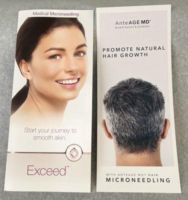 We now offer Microneedling