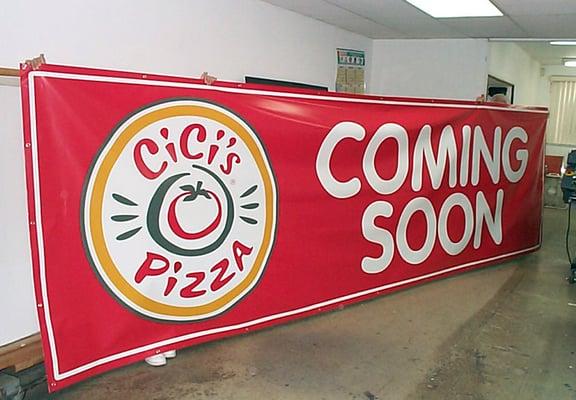 Cici's Pizza grand opening on 49 street.