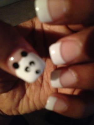 My panda nail