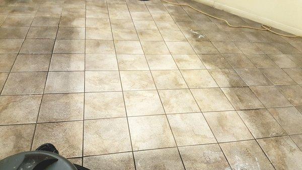 Tile and grout Cleaning