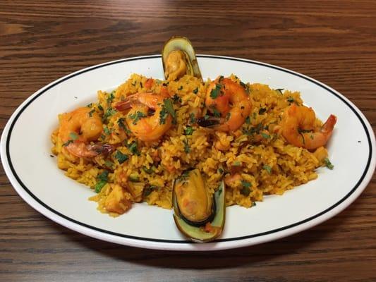 Mi plato preferido Arroz con mariscos de Chifa