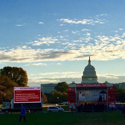 Stageline SL100 Mobile Stage on the National Mall