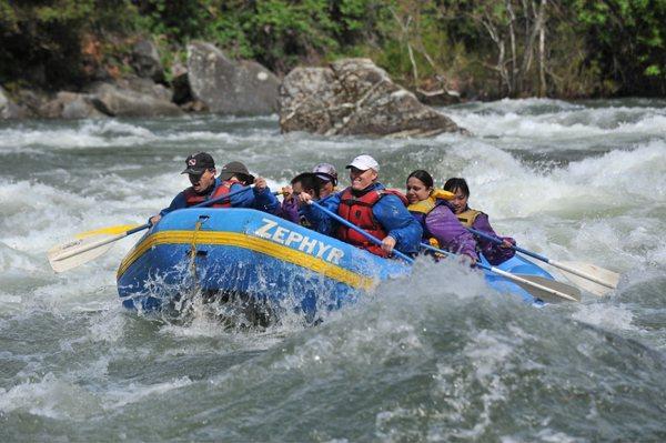 Zephyr Whitewater Rafting