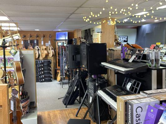 We carry new and used instruments and equipment.