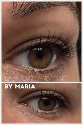 Lash lift and tint could last 2-3 months. Cost $100 no maintenance. Call to reserve your appointment!