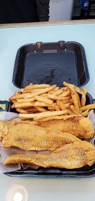 3 pc Whiting meal w/ fries