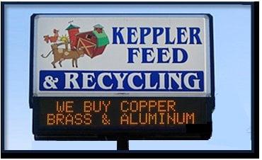 Complete feed and grain and recycling services