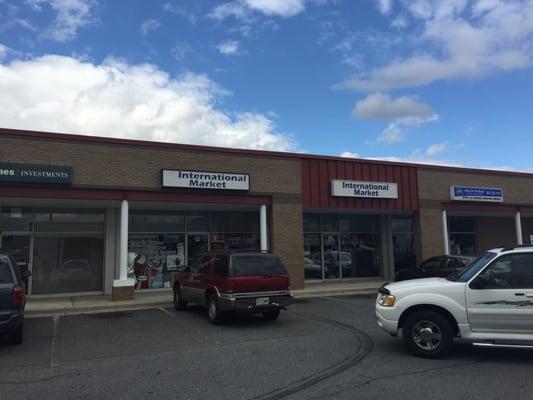 Storefront is in mini strip mall across from Burger King. Sells Latin foods and other items.