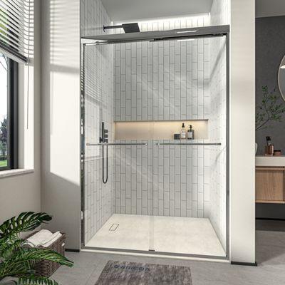 Lowricoa framed double sliding shower door DS06