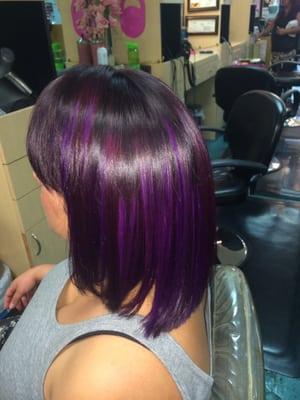 Fun violet color. Come in and let's have some fun!