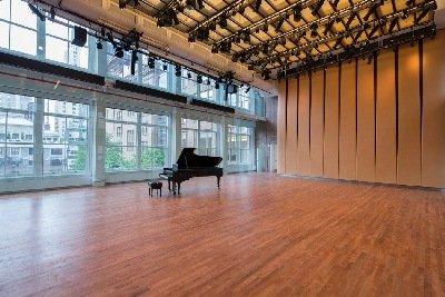 Carnegie Hall - Practice Hall - Floors Refinished.