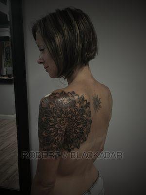 Dotwork mandala by Robert