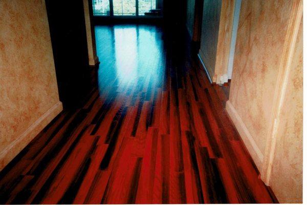 Vibrant Wood Floor