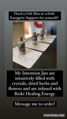 Intention Jars $13/each