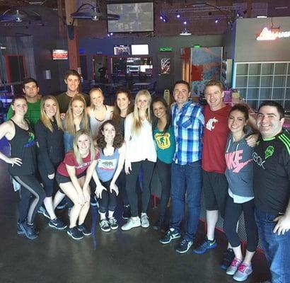 Recruiting Team outing at Lazer Tag