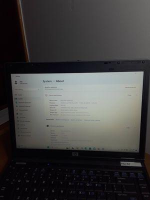 Windows 11 Pro Unlicensed Unsupported Install 
 HP Compaq 6510b 
 Intel(R) Core(TM)2 Duo CPU     T7100  1.80GHz
 4GB