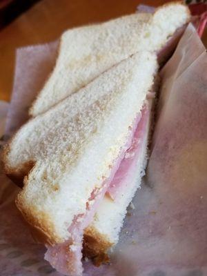 Ham and Cheese Sandwich