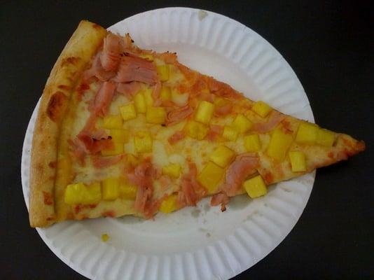 Hawaiian slice ($3.25)