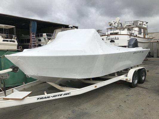 Delivery of our BRAND NEW Smokercraft fishing boat.