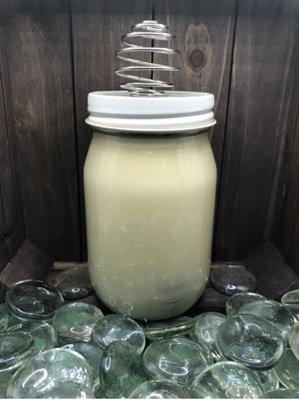 16oz - Flax Gel with Shea Butter. For hair or for use as a light lotion on skin. 100% natural.