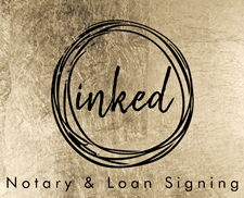 Inked Notary Signing