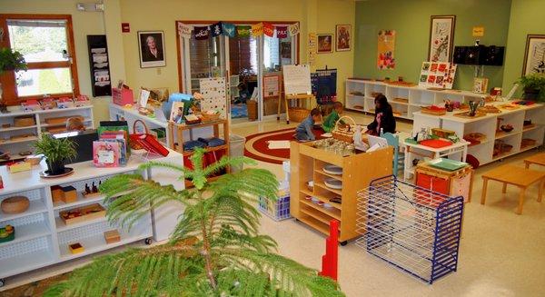 Preschool/Kindergarten classroom.