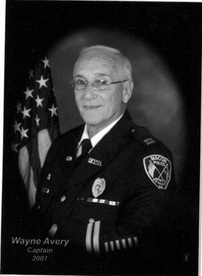 Wayne Avery Retired Captain Macon Police Dept.