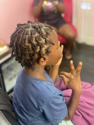 Kids starter locs