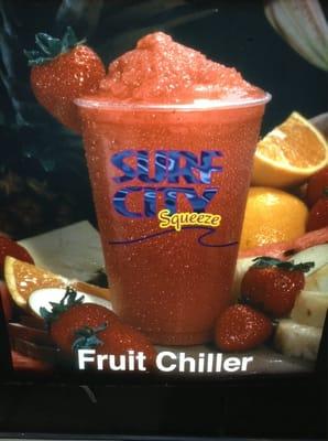 Double - strawberry chiller