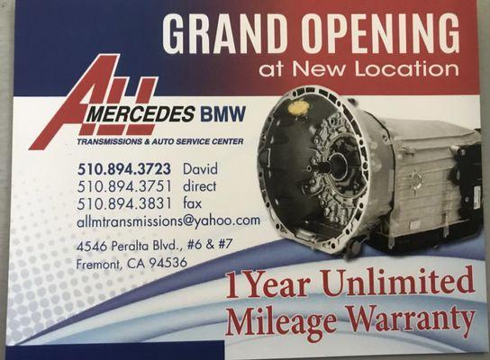 All Mercedes BMW Transmissions & Auto Service Repair