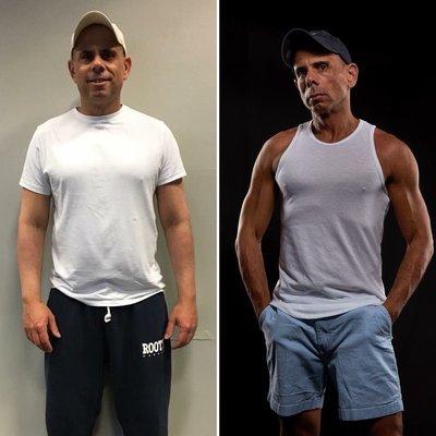 Before/ After Pic-Fitness Transformation