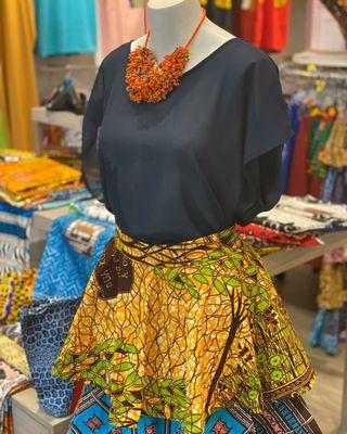 Ankara skirt, African fabric , African clothing