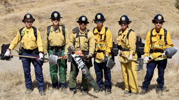 Meet Crew 3: the LAFD's brush clearing team that prepares for fire season. We supplied them with enough tools to work with in 2020-2021.